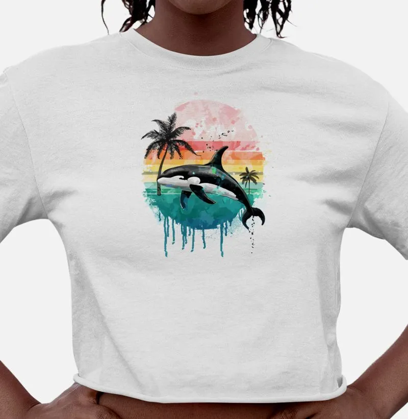 Camisa Cropped Orca
