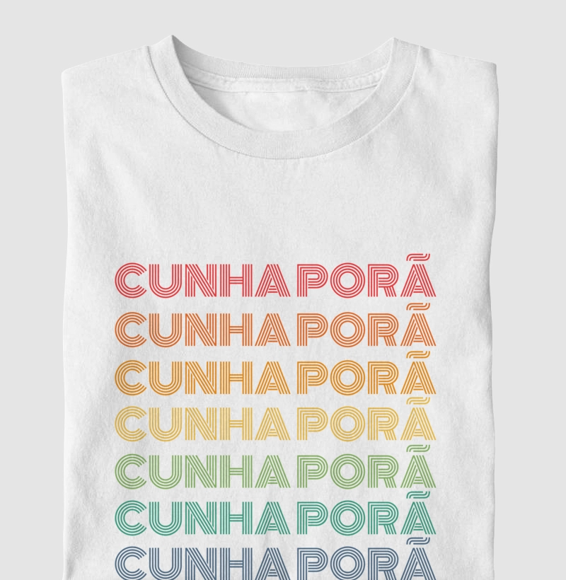 Cunha Porã Letreiro Retrô