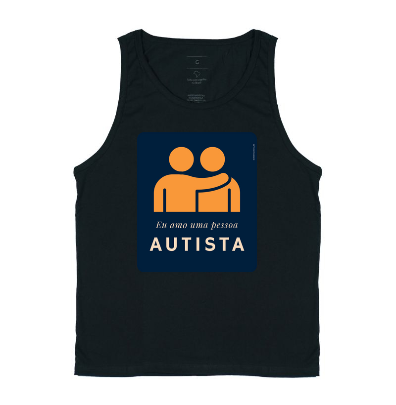 Peça "Eu Amo Uma Pessoa Autista"