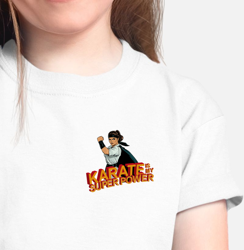 Karate is my Super Power - Peito
