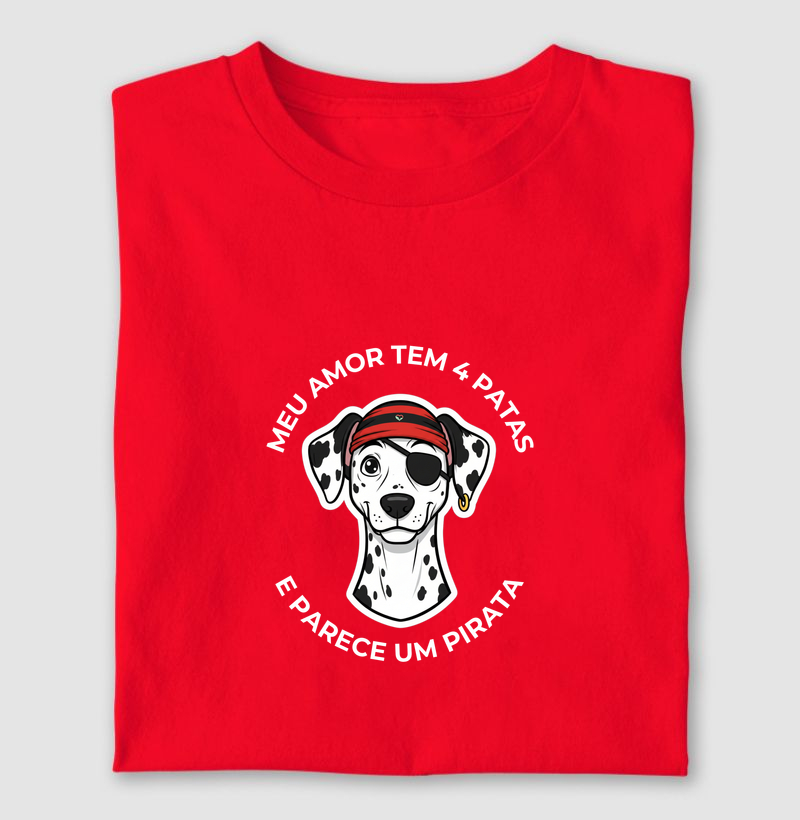 AMOR DALMATA - Camiseta