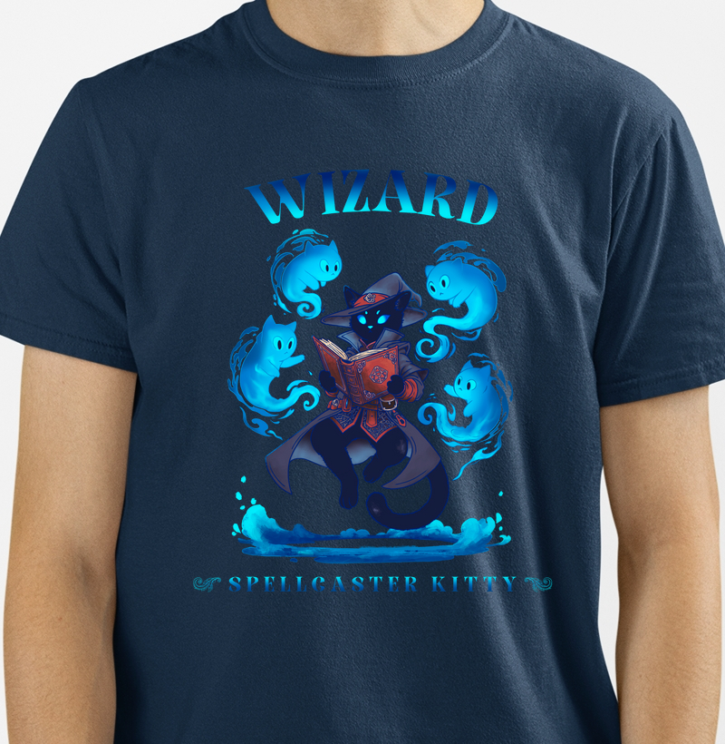 Wizard Spellcaster Kitty (RPG)
