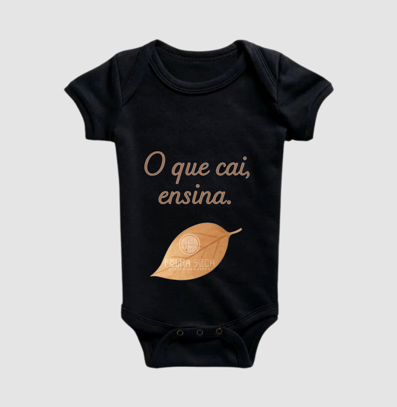 Estampa O Que Cai Ensina