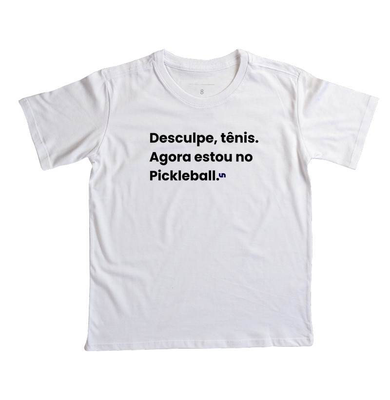 Desculpe, tênis. 