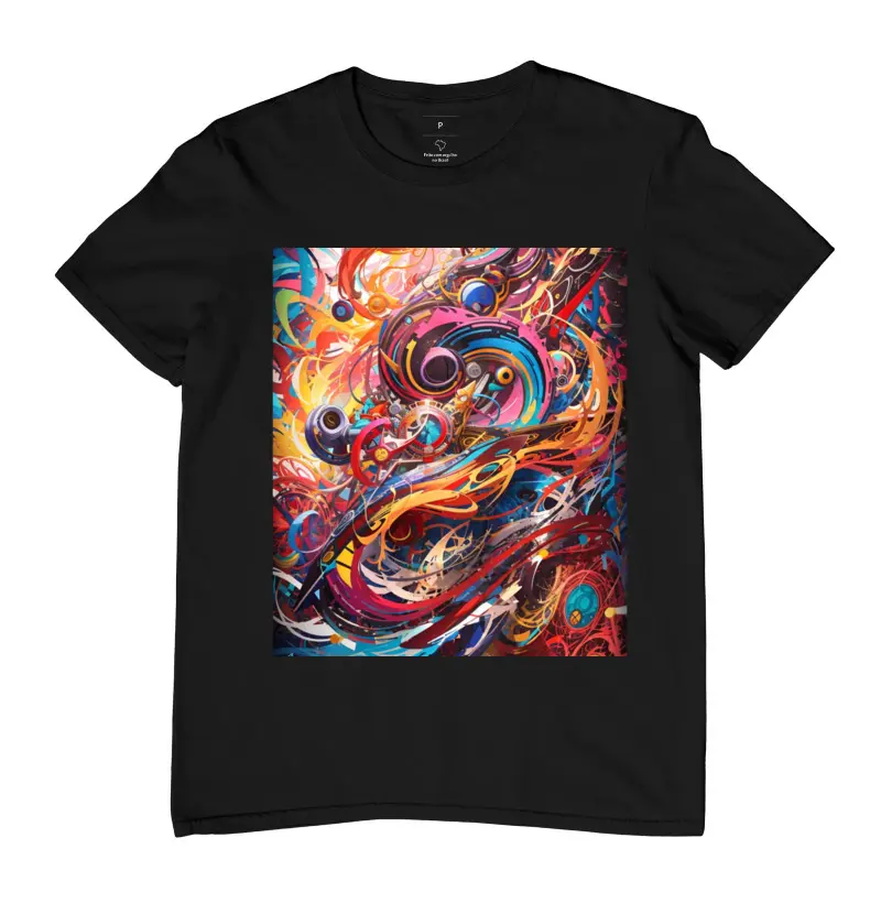 Camiseta | Graffiti abstract | manga curta