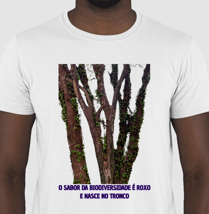 Camiseta Jabuticaba é bio