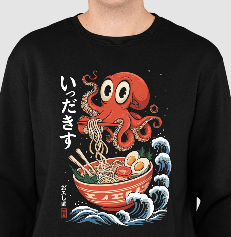 Camiseta "Itadakimasu" - O Grande Lamen | Chigos