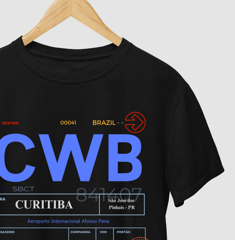 Código IATA Curitiba CWB