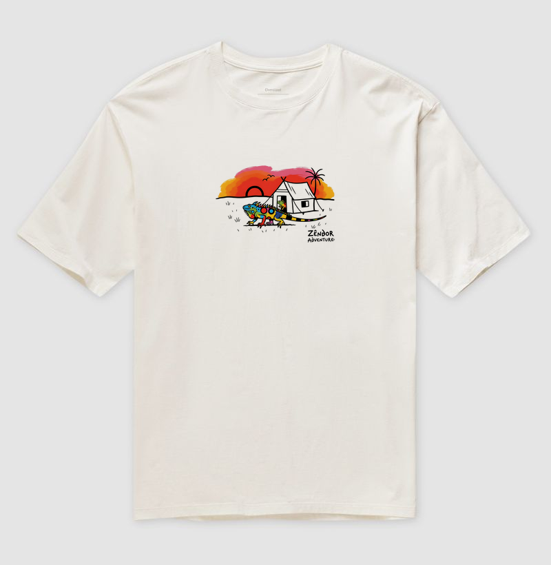 93 Lizard Camp Art