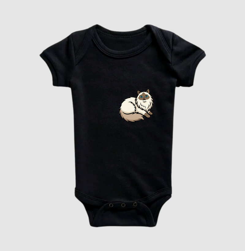 Gato Ragdoll Minimalista