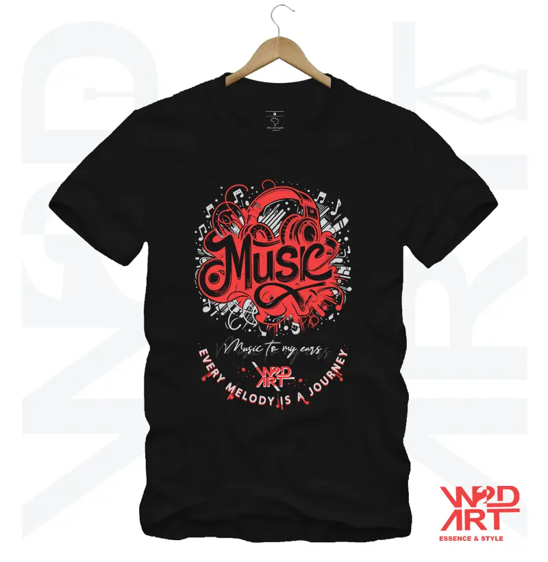 Camiseta Music | Série: MÚSICA • 01B