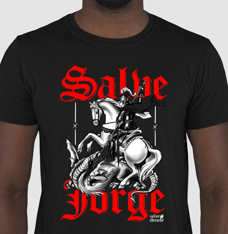 Camiseta Salve Jorge – Fé e Força