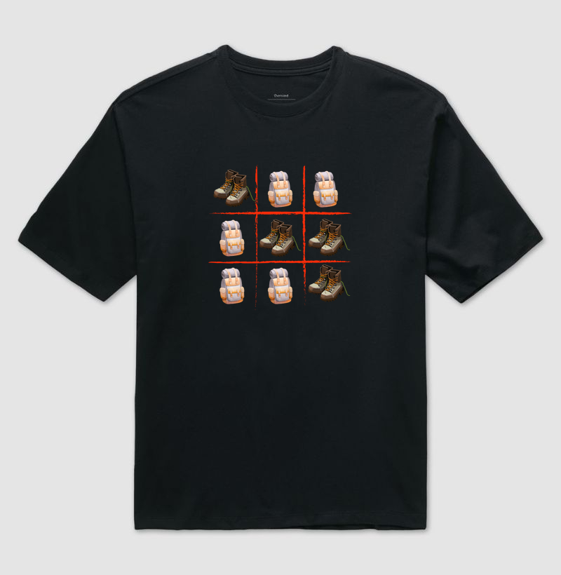 Camiseta Jogo da Velha.