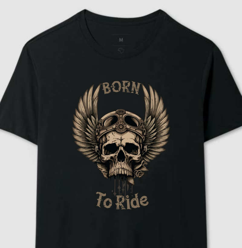 Skull Born To Ride