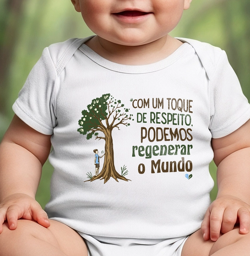 Com um toque de respeito, podemos regenerar o mundo