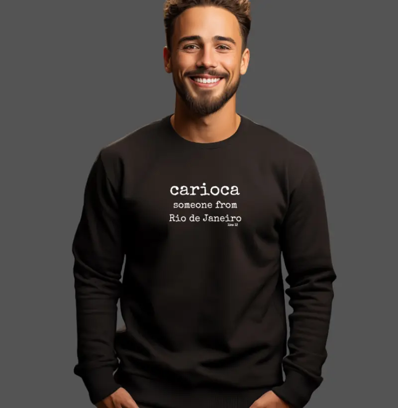 CARIOCA EM BRANCO | PRETO