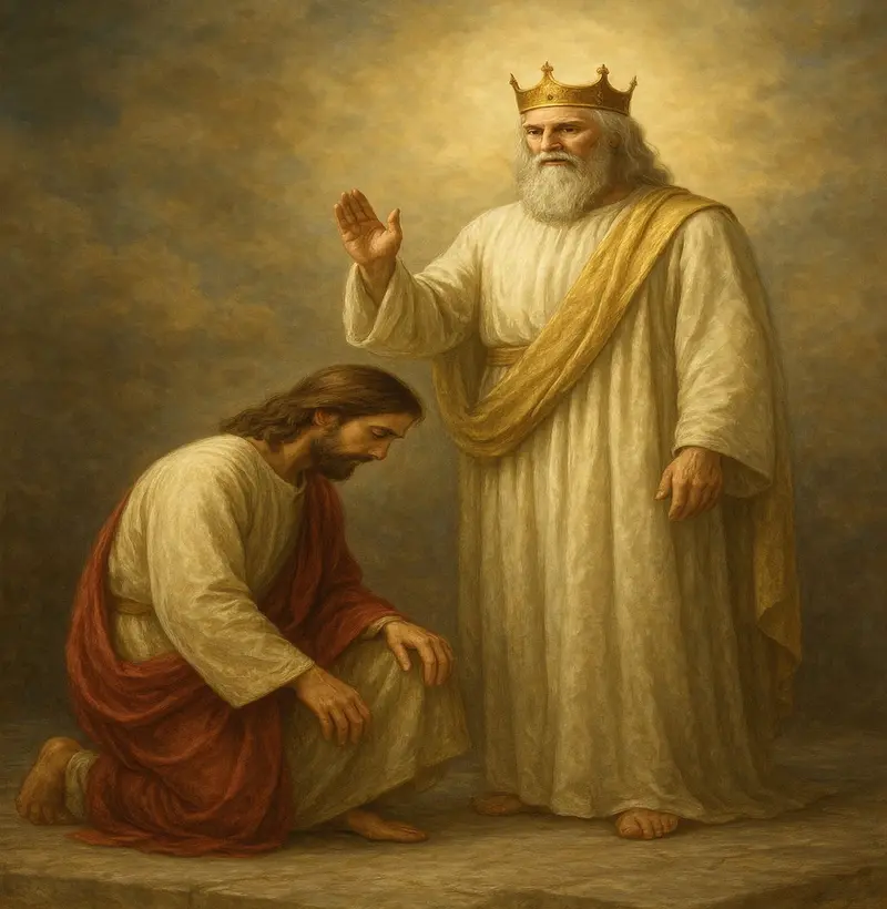 yeshua reverenciando o elyon o altisimo 
