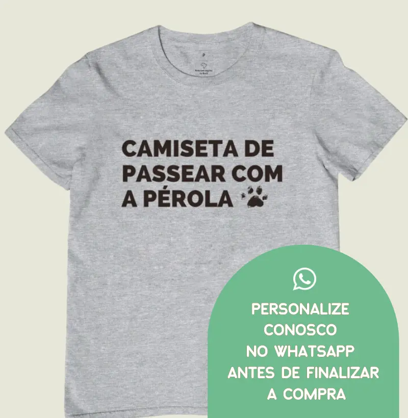 Passear + Nome do Pet