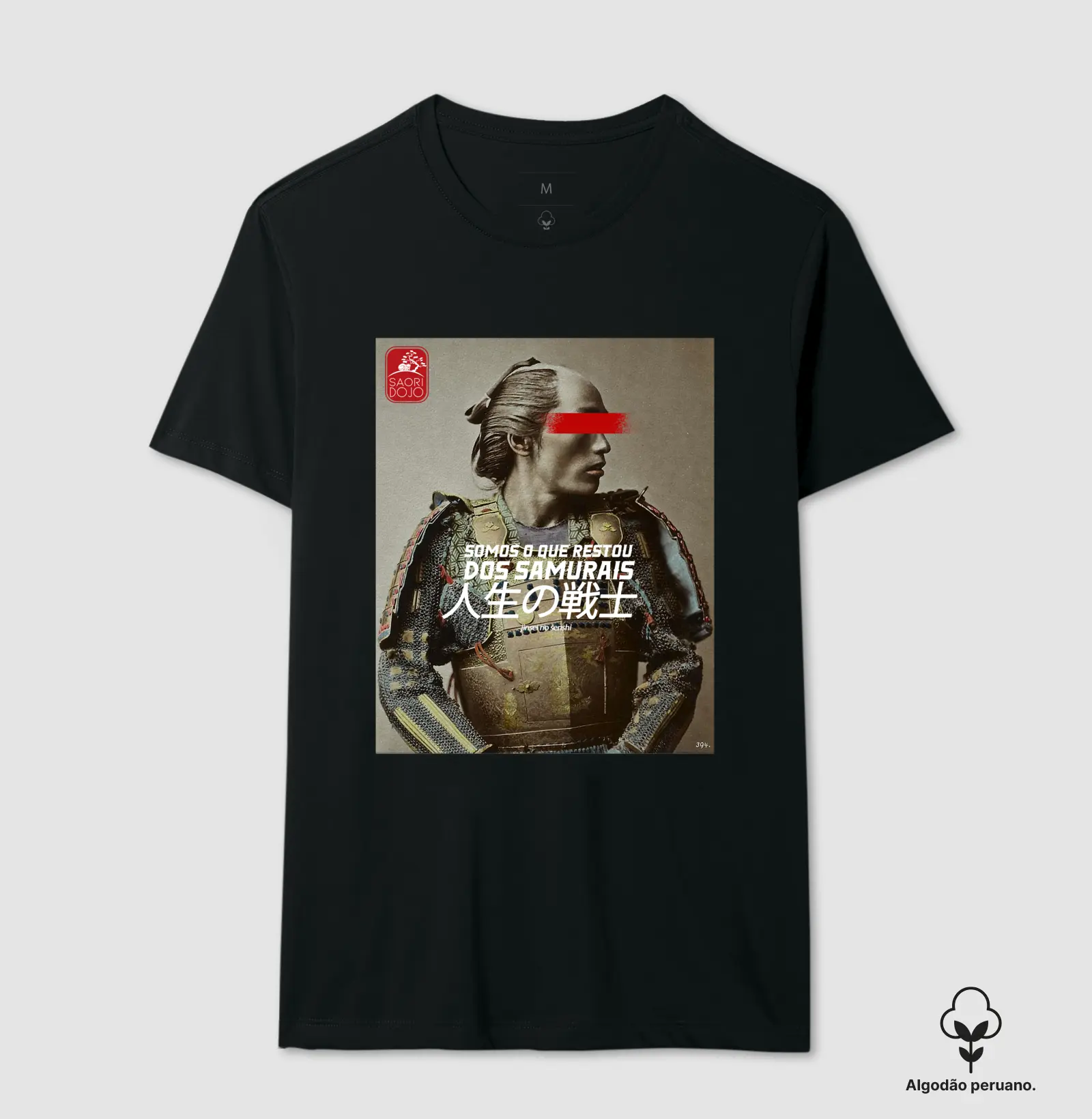 O que restou dos samurais ALGODÃO PERUANO