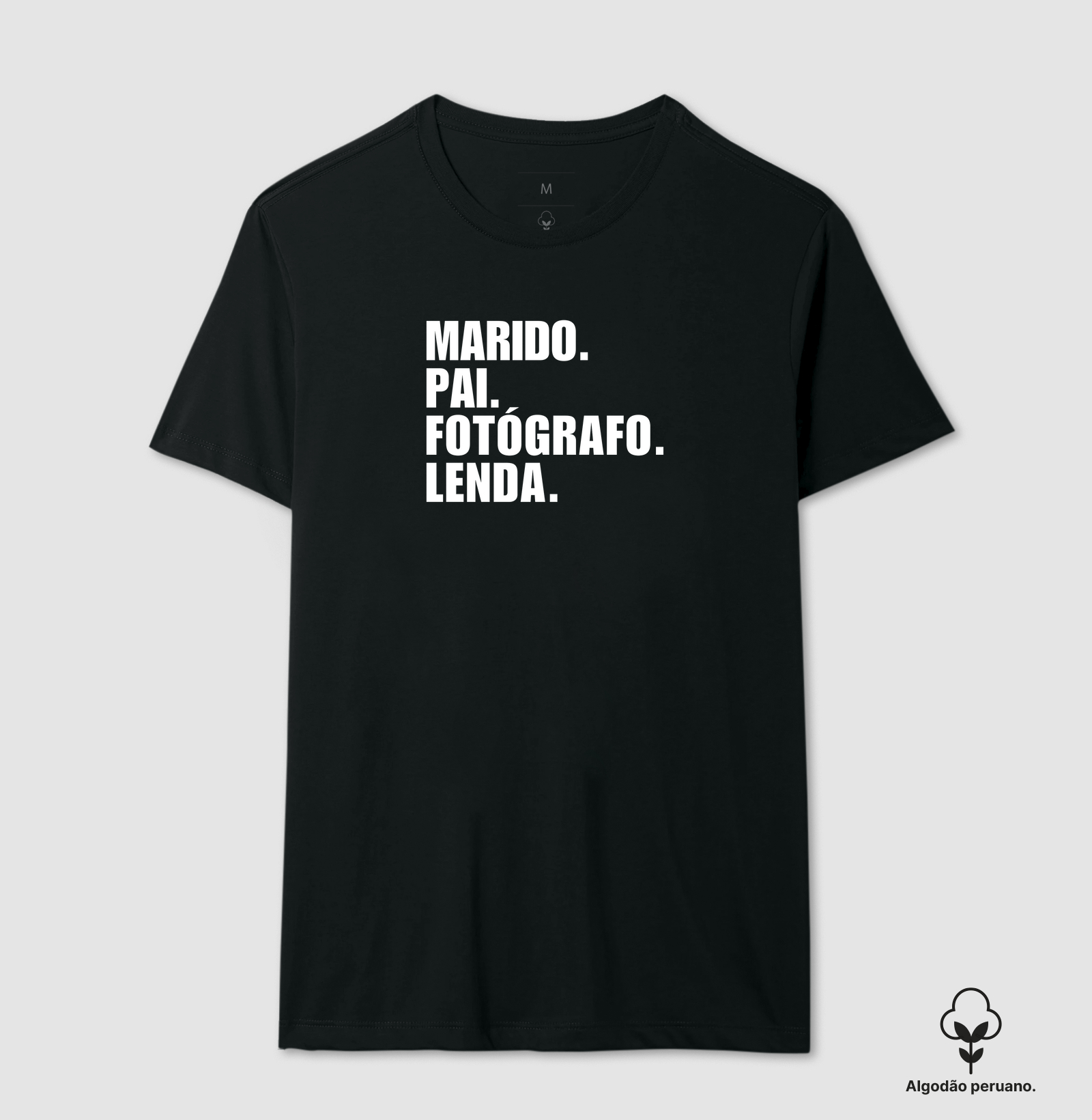 Marido. pai. fotógrafo. lenda.