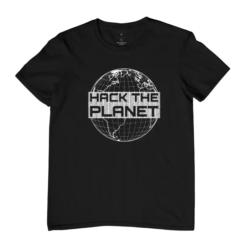 Camiseta Hack the planet