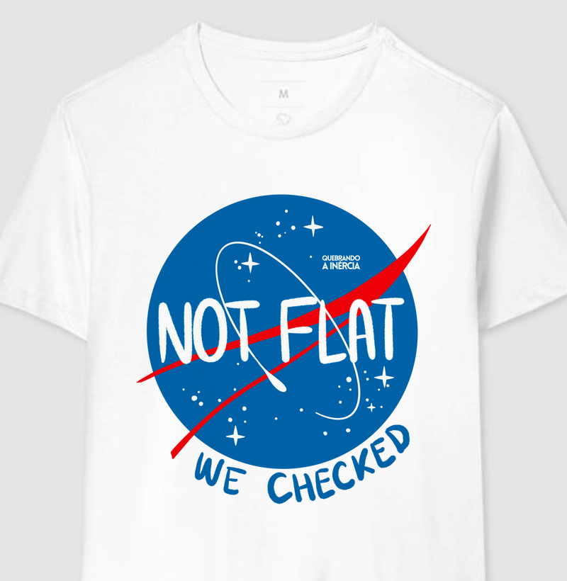Camiseta Not Flat