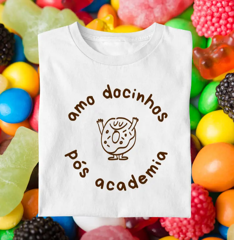 Amo docinhos pós academia