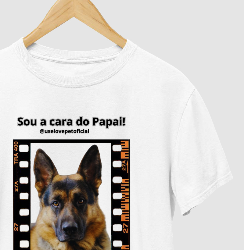 Sou a Cara do Papai Pastor Alemão