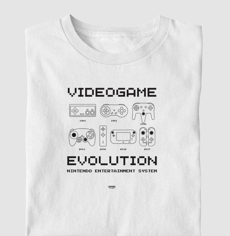 Videogame Evolution Nintendo