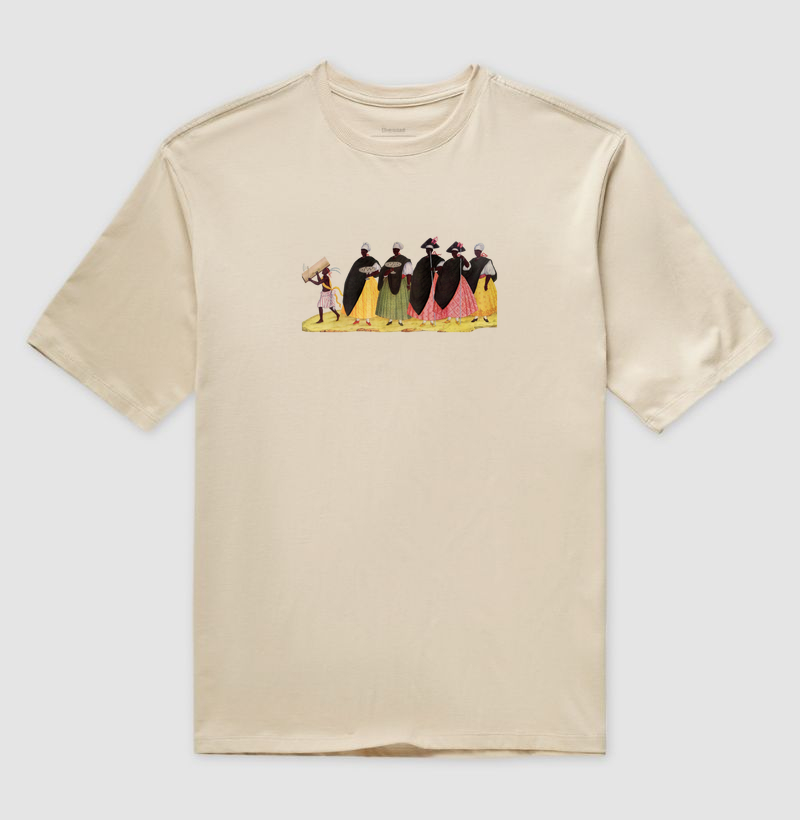 Camiseta Mulheres Pretas na Festa do Rosário (Brasil colonial)