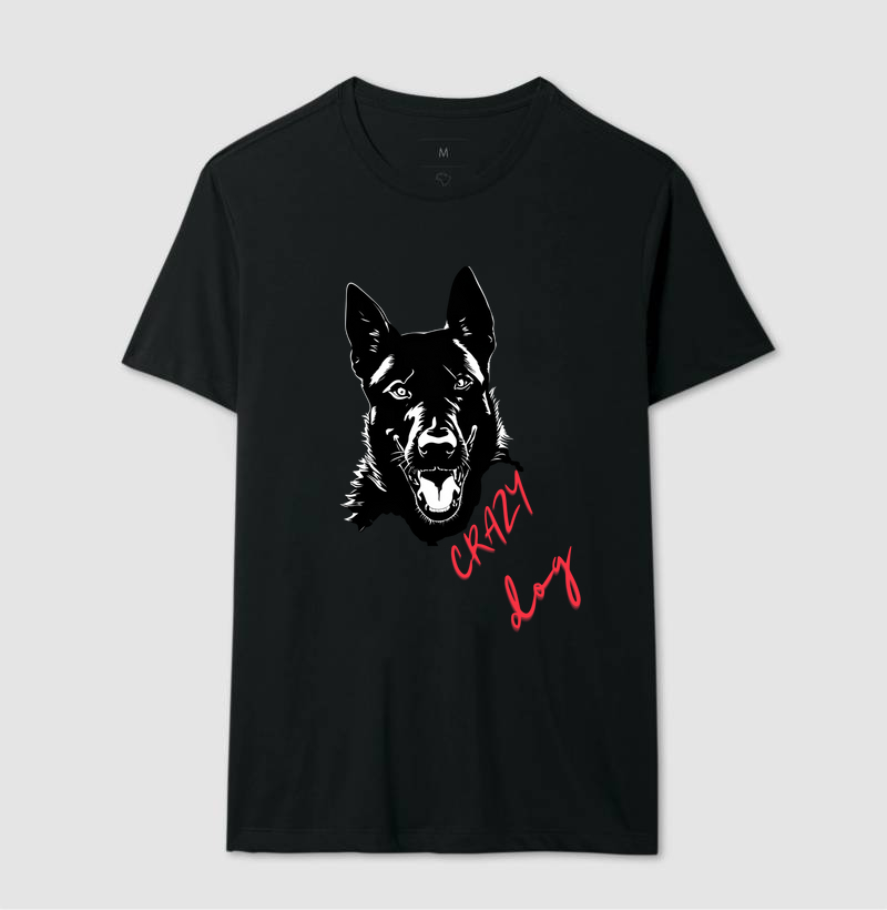 Camiseta Crazy Dog