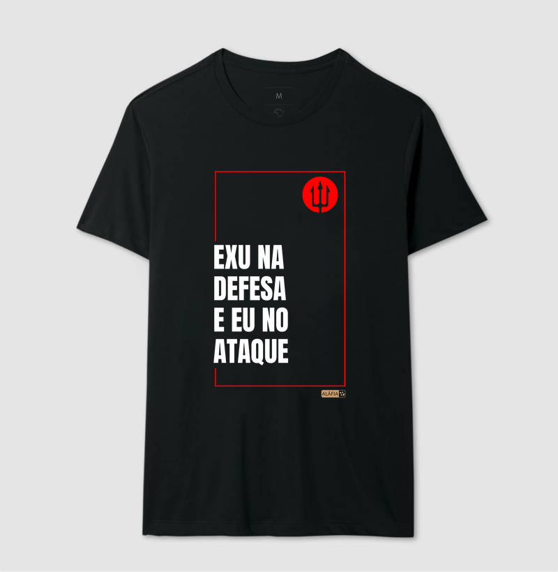 Exu na defesa e eu no ataque