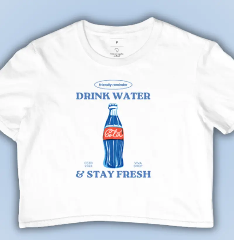 drink water & stay fresh