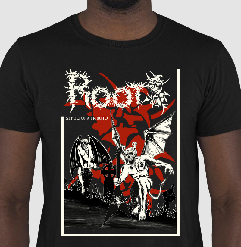 Camiseta Roots - Clássica Vermelha