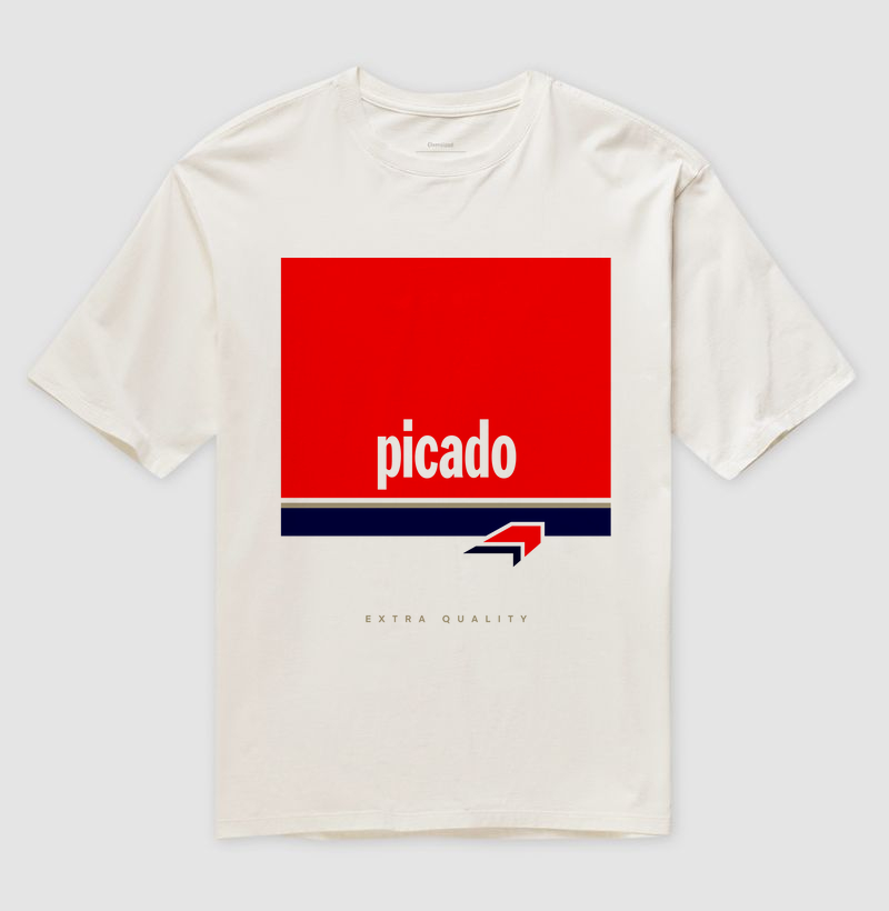 Coleção PICADO - Edição EXTRA QUALITY - Camiseta Oversized