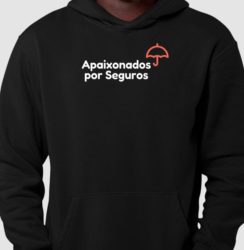 Apaixonados por Seguros (Moletom Hoodie Slim)