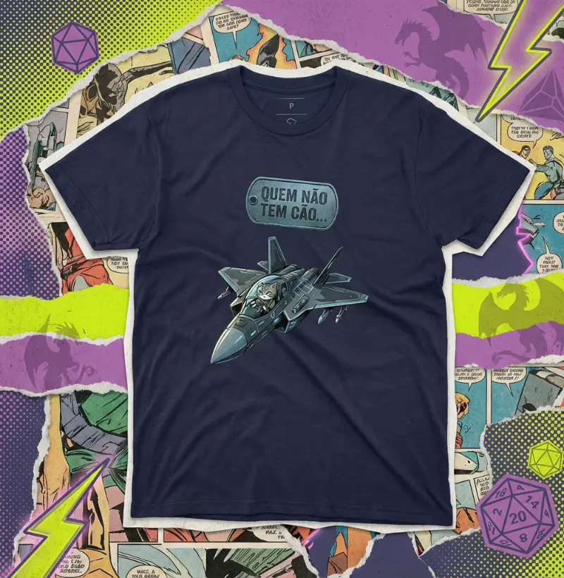 Quem não tem cão... Caça com gato.