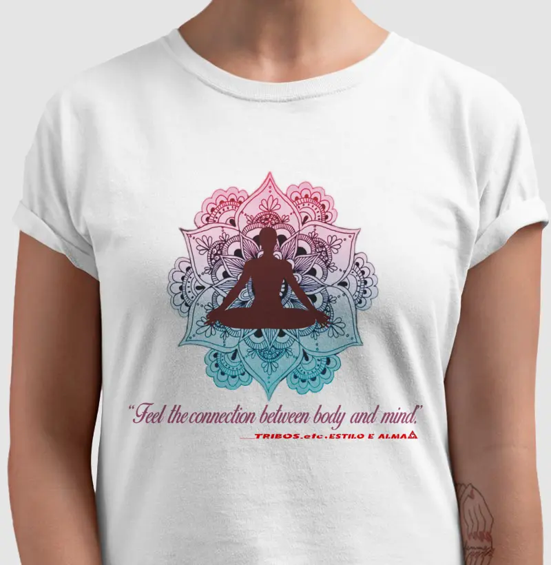 CAMISETA RESERVA.INK MASCULINA E FEMININA TRIBOS.etc YOGA MEDIATION MEANS