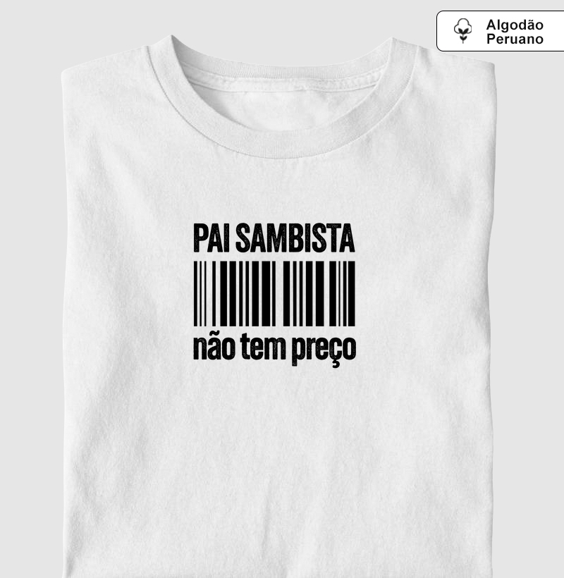 Algodão Peruano - Pai sambista não tem preço