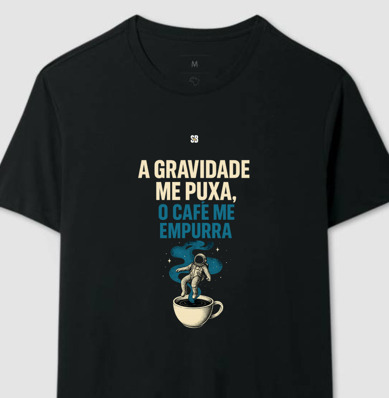 A gravidade me puxa, o café me empurra 🚀