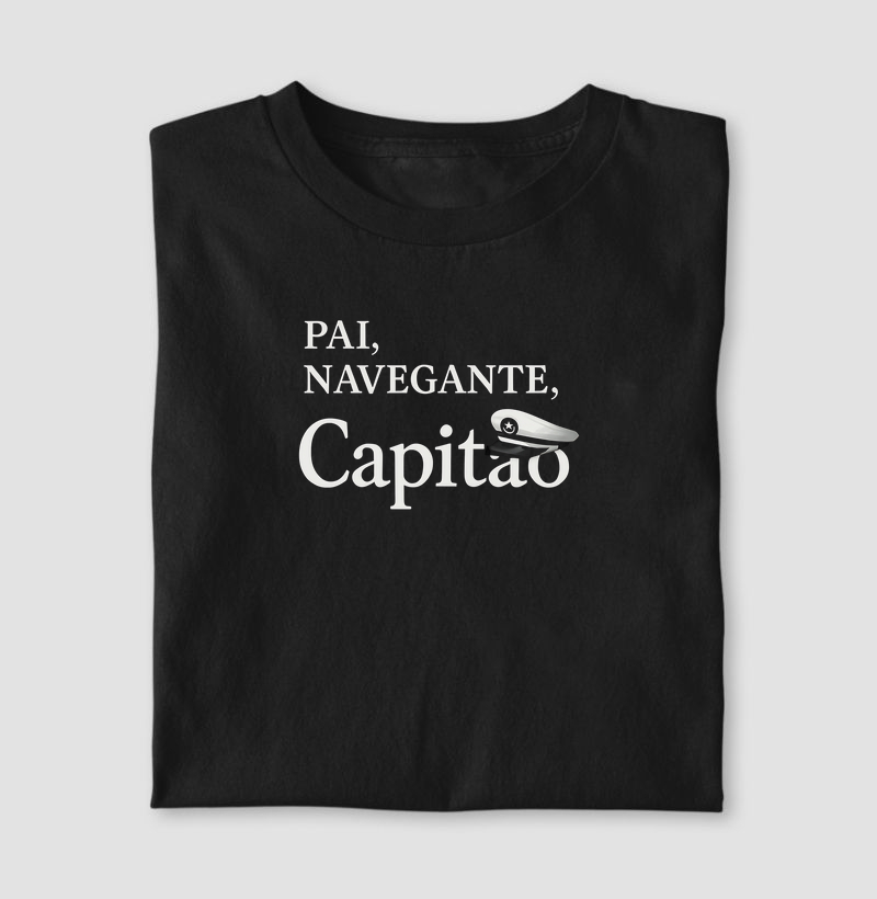 Pai, Navegante e Capitão - Algodão 30.1
