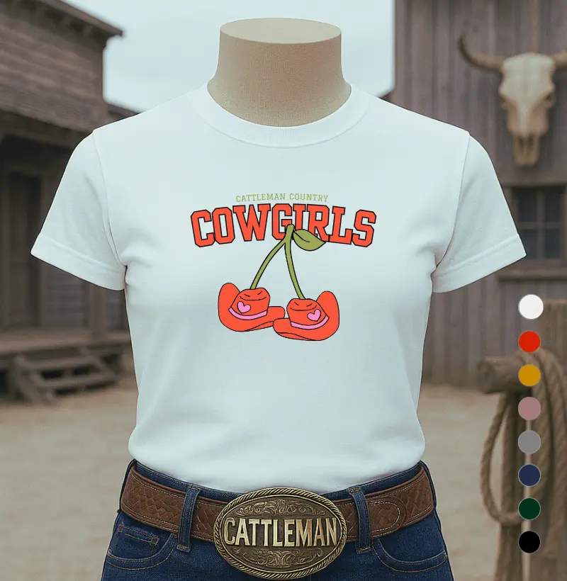 Camiseta cowgirls