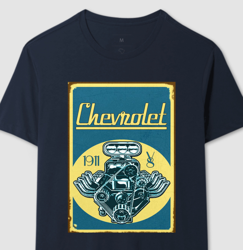 camiseta V8 chevrolet