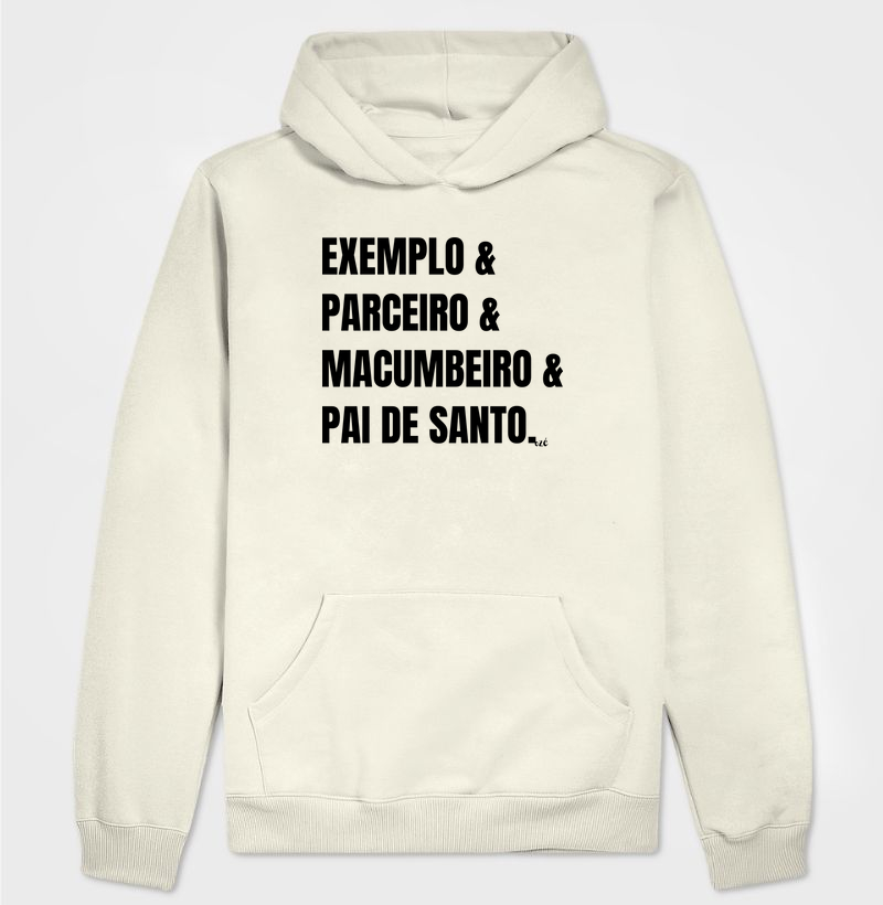 Exemplo & Parceiro & Macumbeiro & Pai de Santo. 