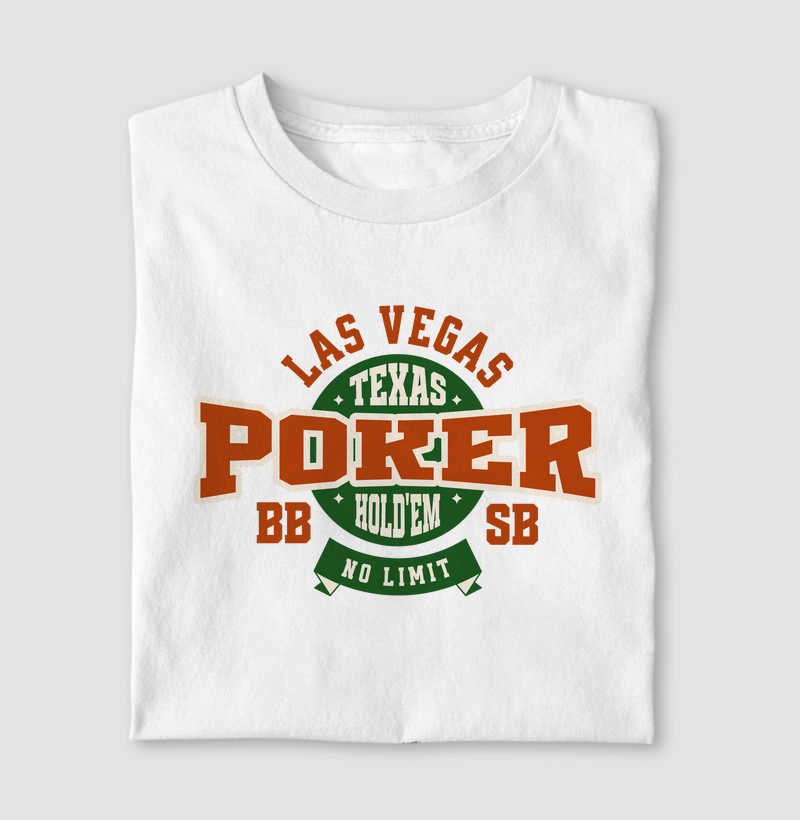 Camiseta "Las Vegas Texas Hold'em"