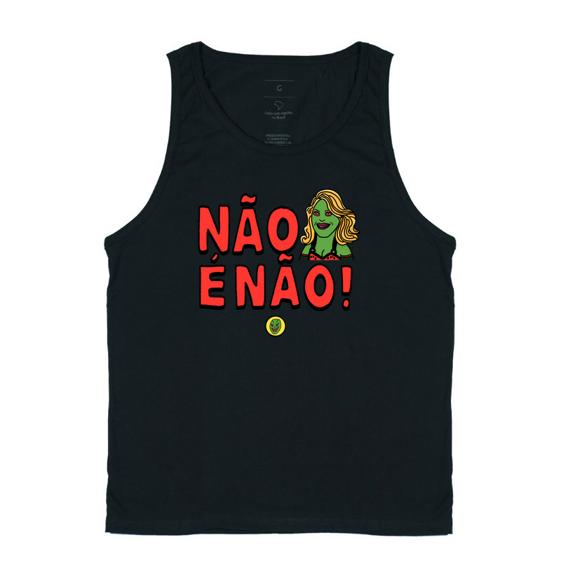 Camiseta Madonna - Não é Não