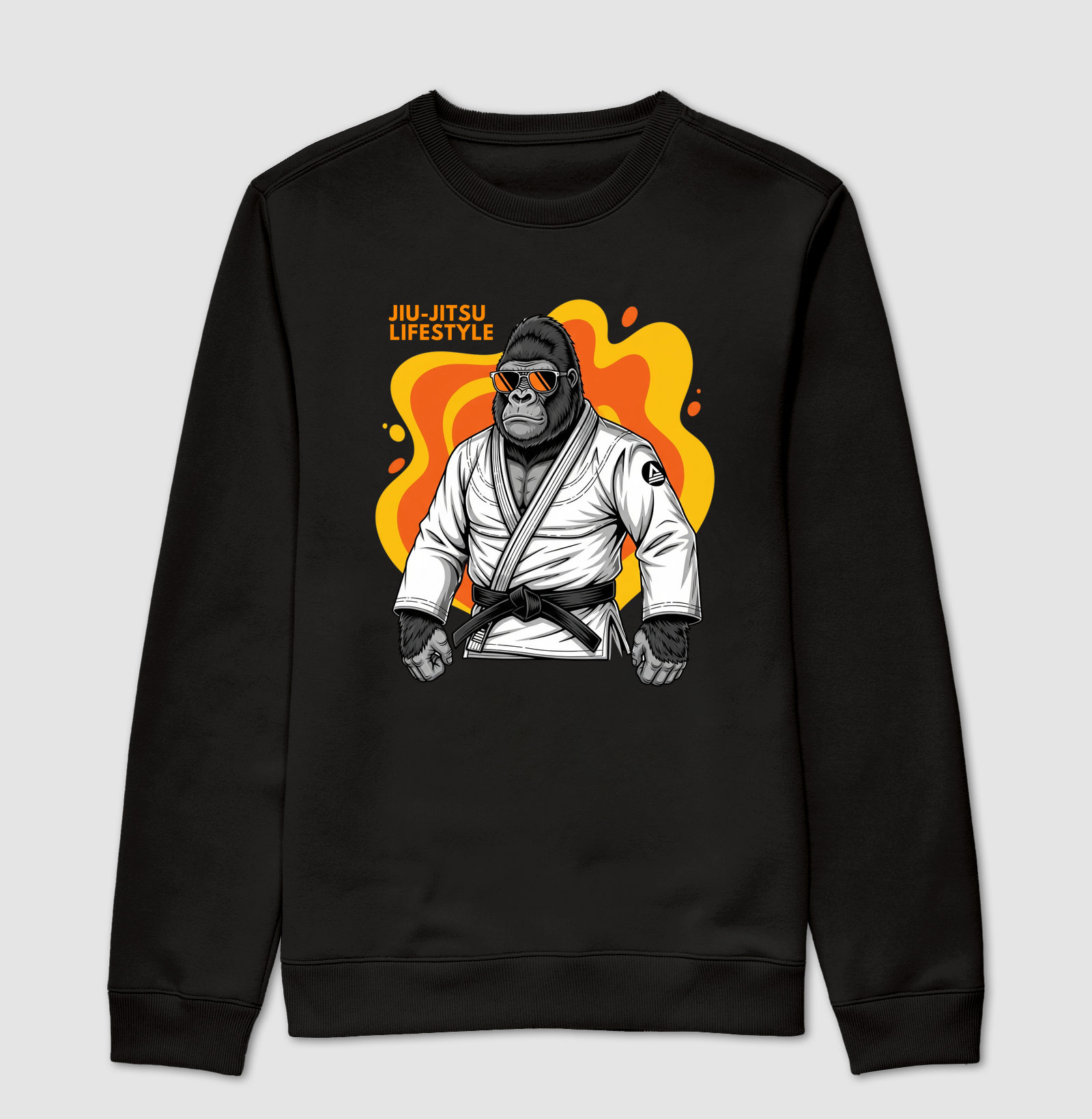 Macaco Óculos - Jiu-Jitsu
