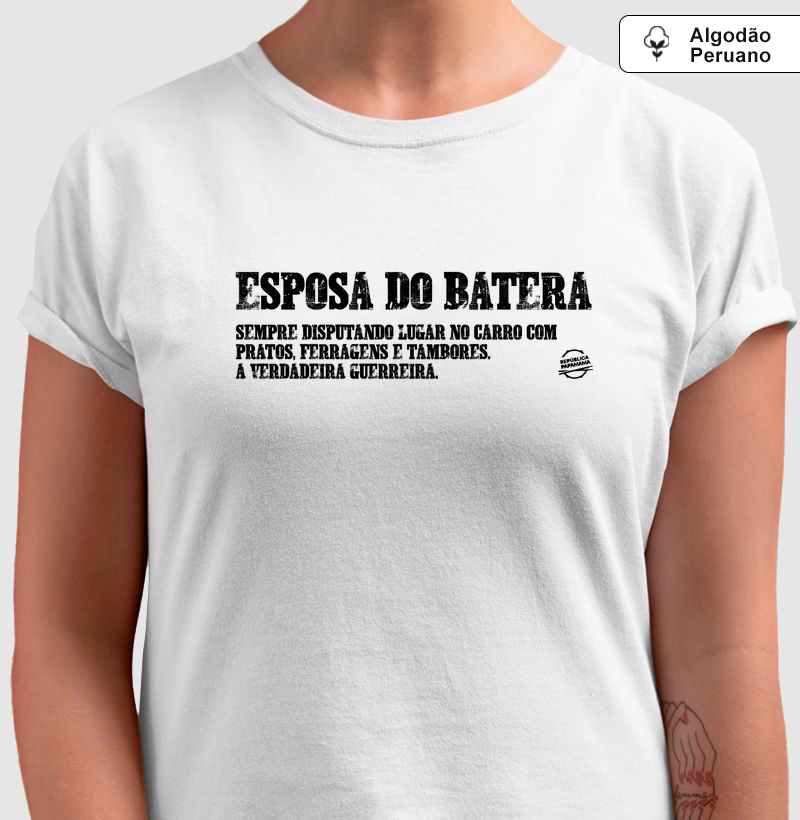 Esposa do Batera (monocromática)