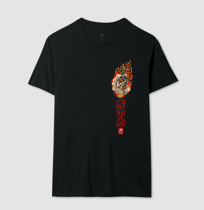 Camiseta Coração de Tigre