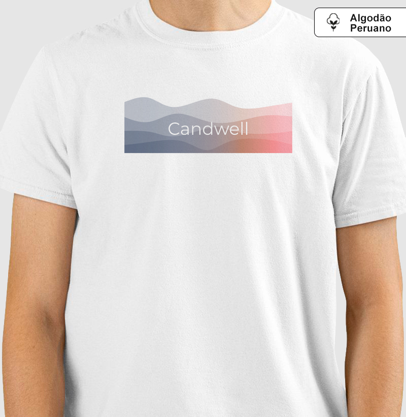 Camiseta Candwell Horizon Waves | Malha Peruana Premium
